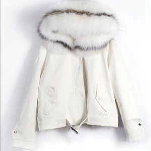 Fox Fur Parka (removable fur lining)